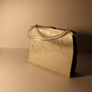 Vintage Purse with lucite handle